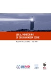 FIRST REPORT ON LEGAL MONITORING OF THE SERBIAN MEDIA SCENE
